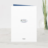 キリスト教徒が光を放つ灯台 カード (裏面)