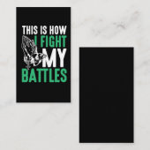 キリスト教徒と戦うマイバトルズ祈りの言葉キリスト 名刺 (正面/裏面)