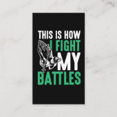 キリスト教徒と戦うマイバトルズ祈りの言葉キリスト 名刺 (正面)