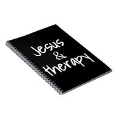 キリスト教徒のためのイエスとセラピークリスチャンのユーモア ノートブック (右側)