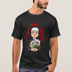 キリスト教徒のためのリシューのカトリックの聖テラス Tシャツ