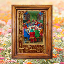 キリスト教徒の最後の晩餐イエス・ユーチャーリストイースター ポスター