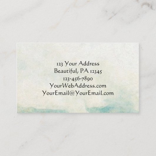 キリスト教徒を越える 名刺 (裏面)