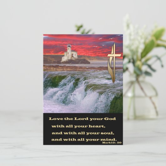 キリスト教徒 招待状 (スタンド正面)