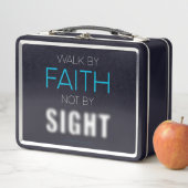 キリスト教徒，視覚ではなく信仰で歩く メタルランチボックス (インサイチュ)