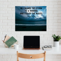 キリスト教感動的の信仰、嵐の平和