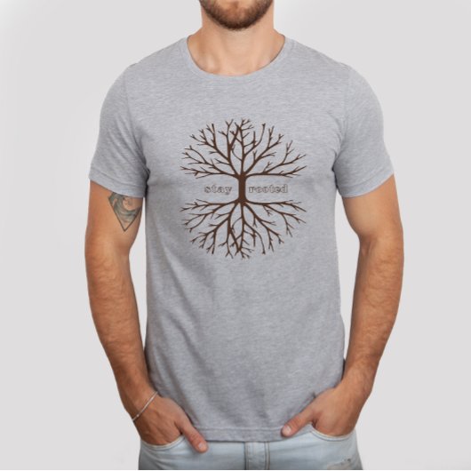 キリスト教感動的信仰Tシャツを根付く Tシャツ