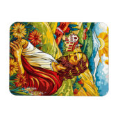 キリスト教感動的教信仰の復活 マグネット (横)