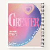 キリスト教手帳/聖書勉強手帳 ノートブック (裏面)