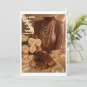 キリスト教挨拶カード (スタンド正面)