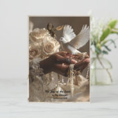 キリスト教挨拶カード (スタンド正面)