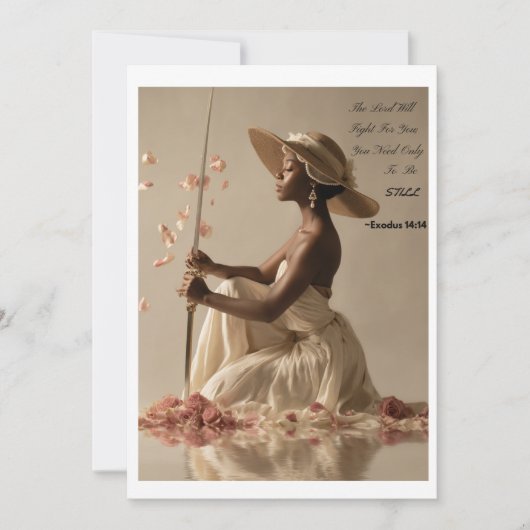 キリスト教挨拶カード (正面)