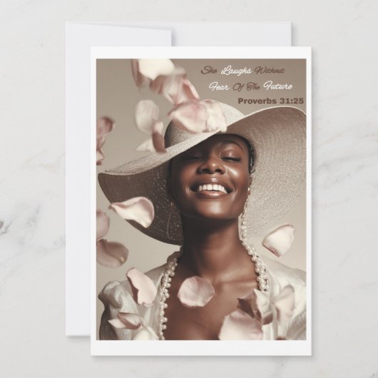 キリスト教挨拶カード (正面)