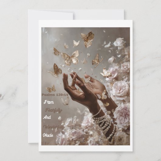 キリスト教挨拶カード (正面)