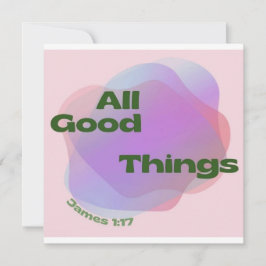 キリスト教挨拶カード/ポストカード/バイブル引用文 シーズンカード