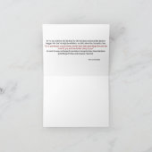 キリスト教挨拶カード： Psalm 66:20 カード (内部)