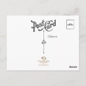 キリスト教救済徒の女性とベビー・イエス ポストカード (裏面)