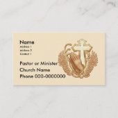 キリスト教教会の名刺 名刺 (正面)