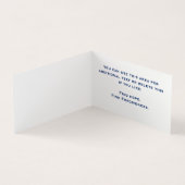 キリスト教教会の牧師モダンターコイズ自然 名刺 (内部)