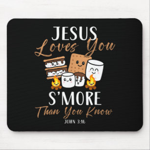 キリスト教教会キャンパーキャンピングにスマもっと愛を Jesus マウスパッド