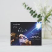 キリスト教教会クリスマスイブサービス  ポストカード (スタンド正面)