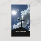 キリスト教教会テーマ名刺 名刺 (正面)