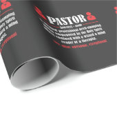 キリスト教教会牧師の定義宗教ミニス ラッピングペーパー (ロールコーナー)