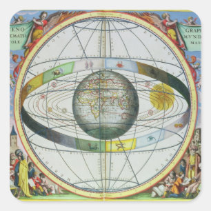 キリスト教星座図 スクエアシール