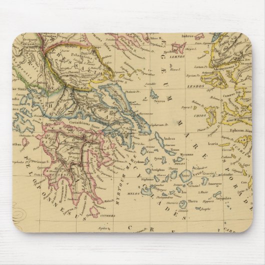 キリスト教時代初期の古代ギリシャ マウスパッド (正面)