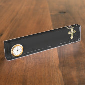 キリスト教正教会 デスクネームプレート (側面)