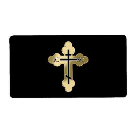 キリスト教正教会 ラベル (正面)