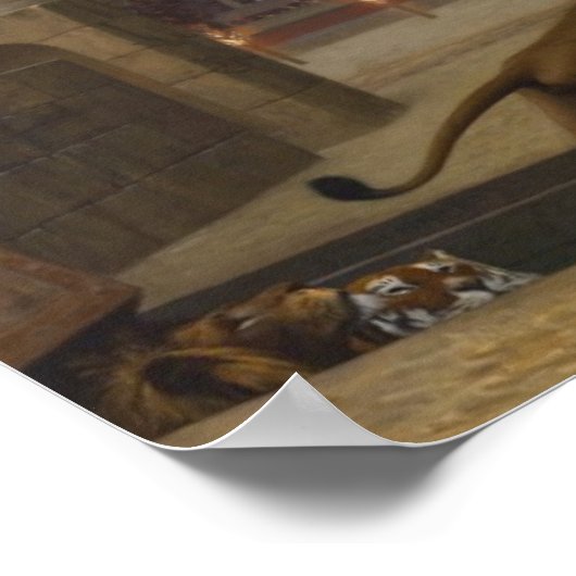 キリスト教殉教者最後の祈りの言葉 ポスター (角)