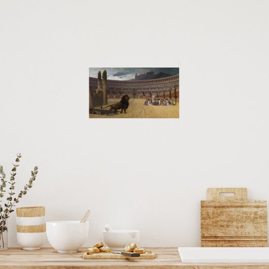 キリスト教殉教者最後の祈りの言葉 ポスター (キッチン)