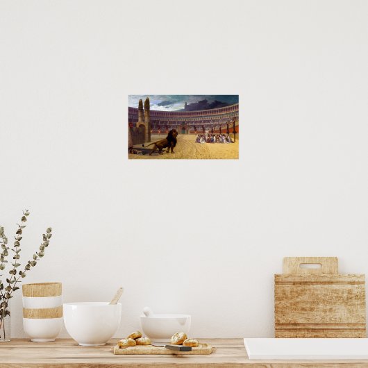 キリスト教殉教者最後の祈りの言葉 | J-Lグレéメ | ポスター (キッチン)