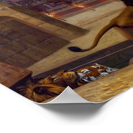 キリスト教殉教者最後の祈りの言葉 | J-Lグレéメ | ポスター (角)