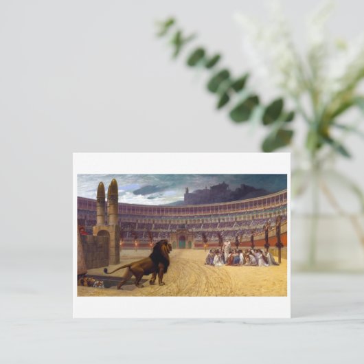 キリスト教殉教者最後の祈りの言葉 | J-Lグレéメ | ポストカード (スタンド正面)