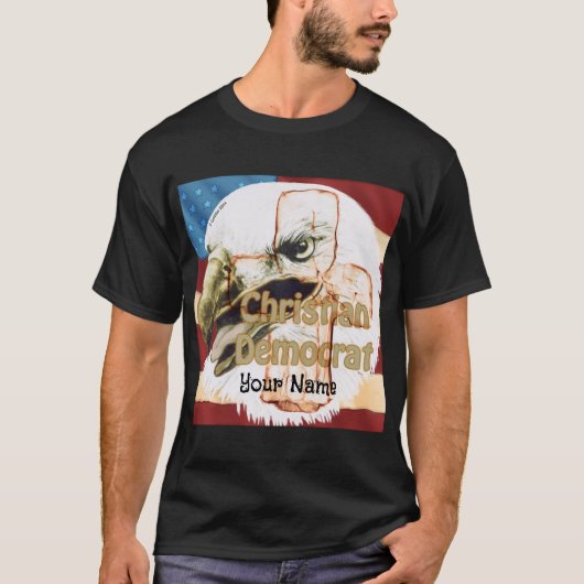 キリスト教民主党 Tシャツ (正面)
