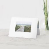 キリスト教父の日バイブル聖句海表示 カード (裏面)