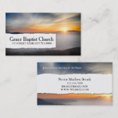 キリスト教牧師 名刺 (正面/裏面)