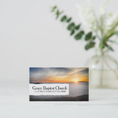 キリスト教牧師 名刺 (スタンド正面)