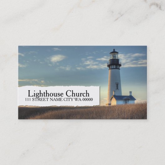 キリスト教牧師 名刺 (正面)