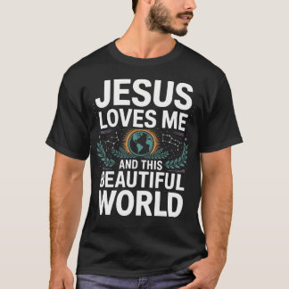 キリスト教環境保護主義者 気候変動 地球 Tシャツ