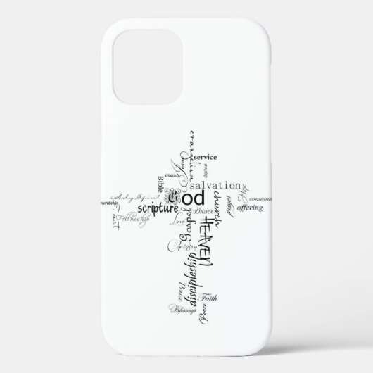 キリスト教用語 Case-Mate iPhoneケース (裏面)