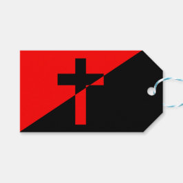 キリスト教社会主義・無政府主義（解放）国旗 ギフトタグ