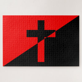 キリスト教社会主義・無政府主義（解放）国旗 ジグソーパズル