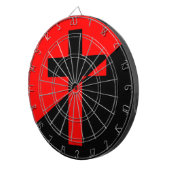 キリスト教社会主義・無政府主義（解放）国旗 ダーツボード (正面右)