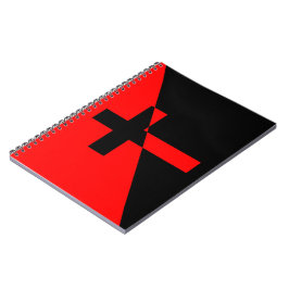 キリスト教社会主義・無政府主義（解放）国旗 ノートブック