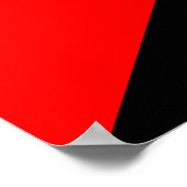 キリスト教社会主義・無政府主義（解放）国旗 ポスター (角)