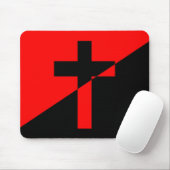 キリスト教社会主義・無政府主義（解放）国旗 マウスパッド (マウス)