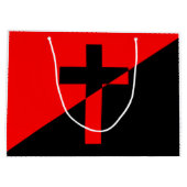 キリスト教社会主義・無政府主義（解放）国旗 ラージペーパーバッグ (裏面)